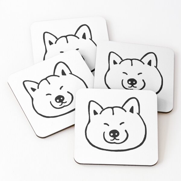Item preview, Sleepy Akita designed and sold by PawPawDog.