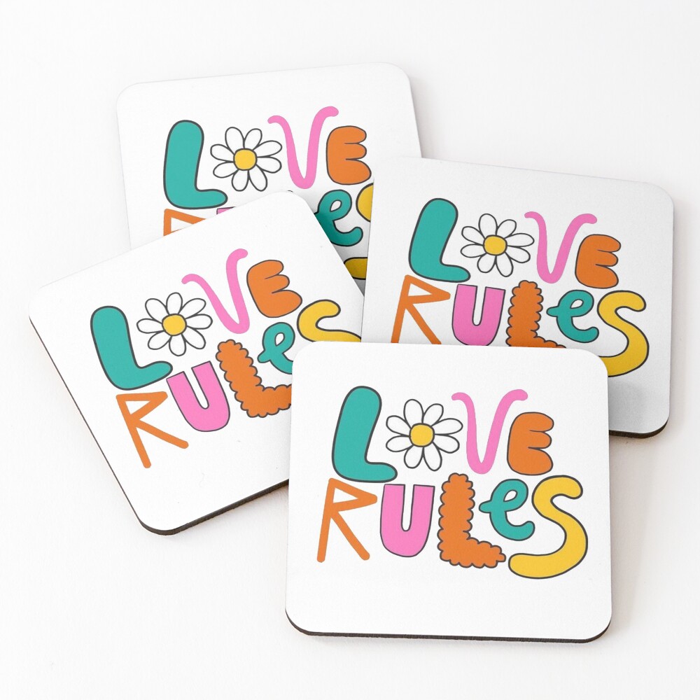Item preview, Coasters (Set of 4) designed and sold by LineFriend.
