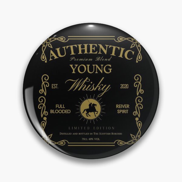 Item preview, YOUNG Whisky Label | Border Reivers designed and sold by yourscotborders.