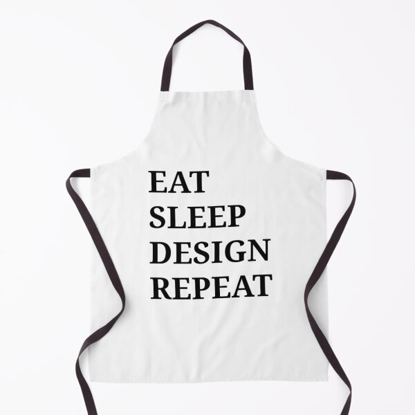 Item preview, Eat Sleep Design Repeat Text For Designers designed and sold by Moodyandmellow.