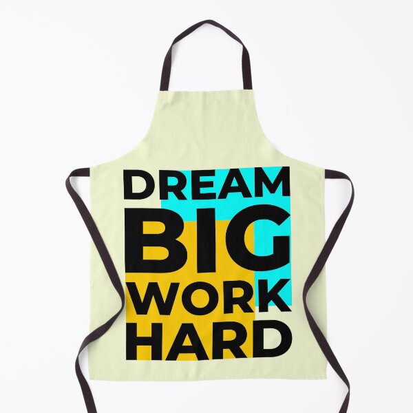 Item preview, Dream Big Work Hard Typography designed and sold by paradiskt.