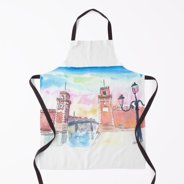 Item preview, Venice Arsenal Gate at warm Sunset designed and sold by artshop77.