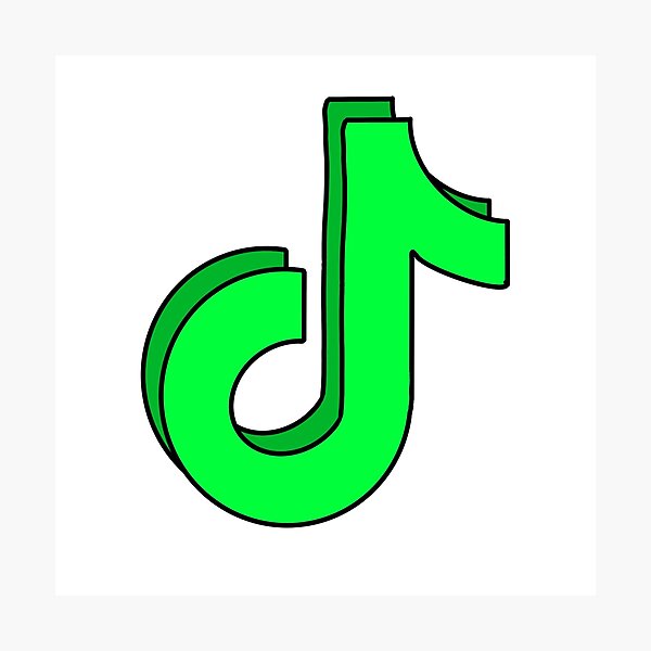 Tik Tok Logo Green Screen