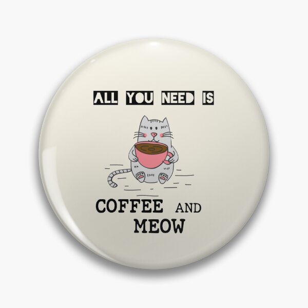 Item preview, Todo lo que necesitas es café y miau designed and sold by HiddenMist.
