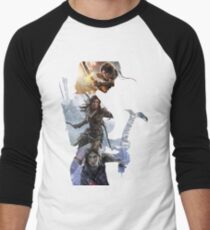 Tomb Raider Men's Baseball ¾ T-Shirt