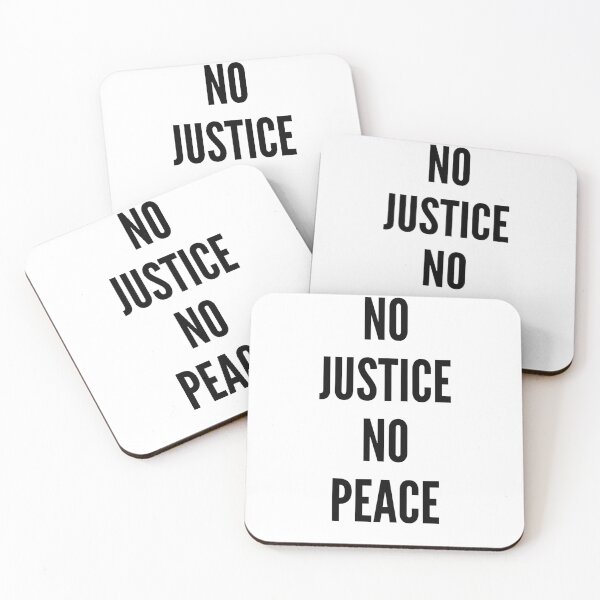 Item preview, NO JUSTICE NO PEACE! designed and sold by sourceoflife.