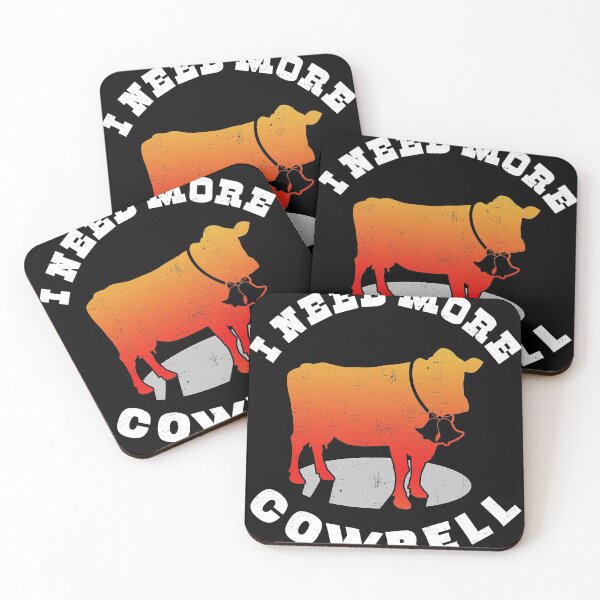 Item preview, Funny Cow Humour | More Cowbell Funny Top print designed and sold by Lisbob.