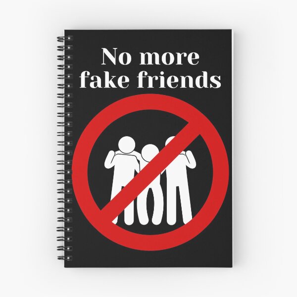 Item preview, No more FAKE FRIENDS designed and sold by CecileMJ.