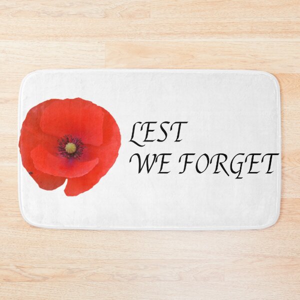 Item preview, Lest We Forget designed and sold by JakaLeMarque.