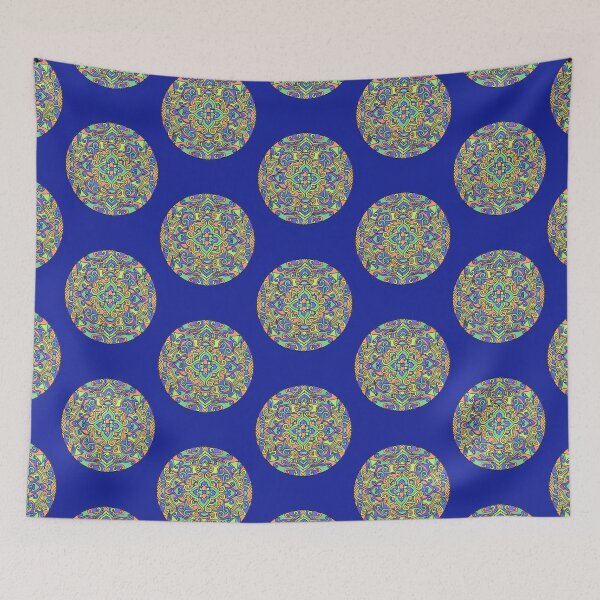Item preview, Kaleidoscope blues Pattern designed and sold by sharpie.