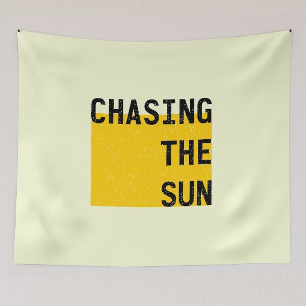 Item preview, Chasing The Sun Typography designed and sold by paradiskt.