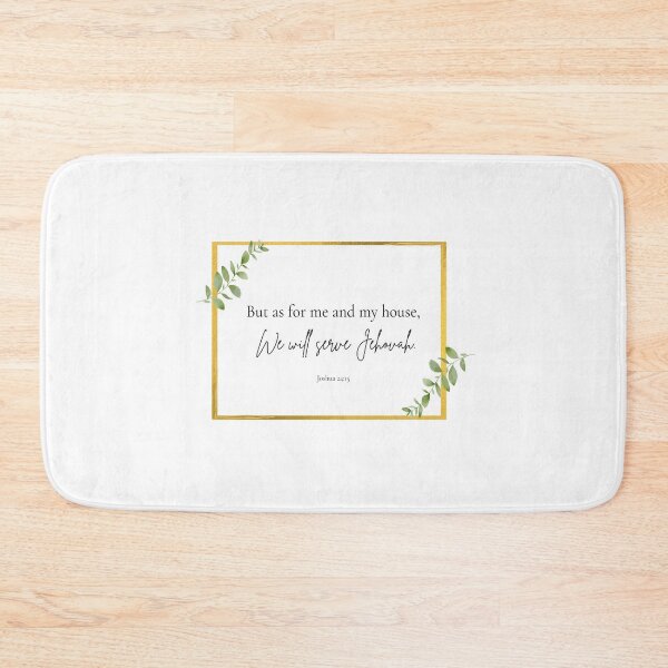 Item preview, Joshua 24:15 Bible verse But as for me and my house, we will serve Jehovah designed and sold by JackiesShop.