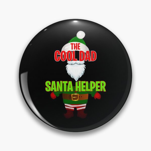 Item preview, Santas Little Helper The Cool Dad Santa Helper Christmas  designed and sold by BitcoinBros.