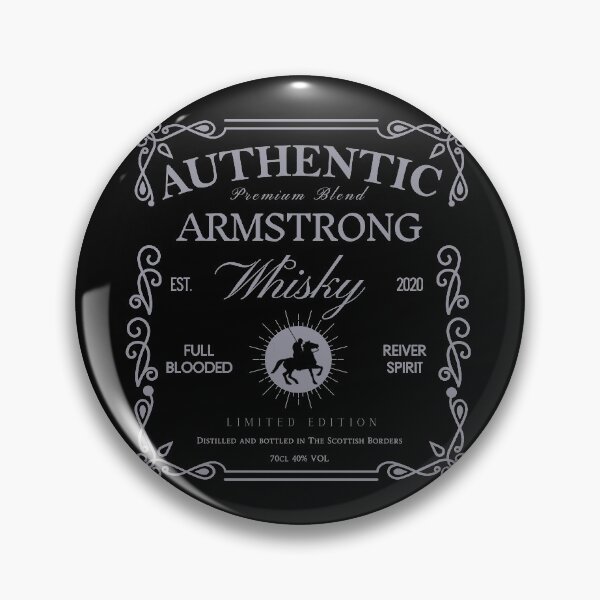Item preview, ARMSTRONG Whisky Label | Border Reivers designed and sold by yourscotborders.
