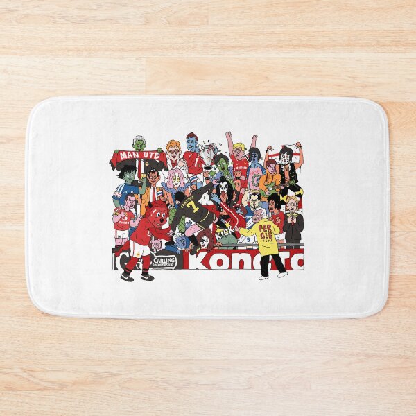 Item preview, Kung Fu Kick Manchester UTD Football Streetwear T-Shirt designed and sold by Vamos Store.