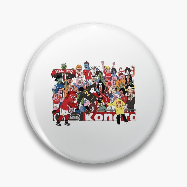 Item preview, Kung Fu Kick Manchester UTD Football Streetwear T-Shirt designed and sold by Vamos Store.