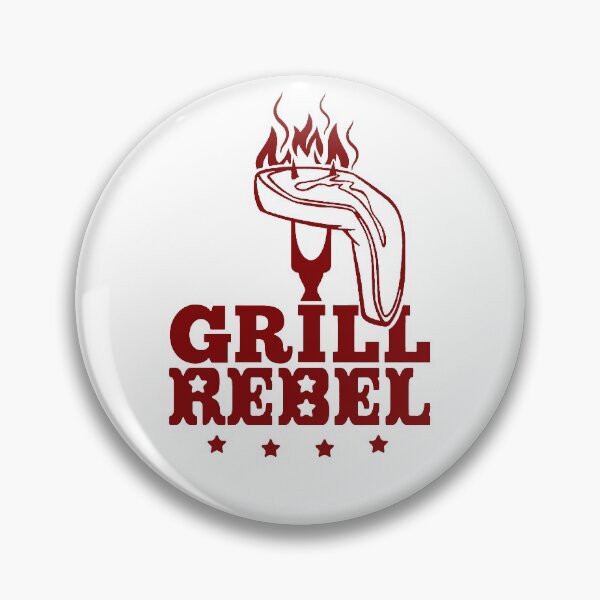 Item preview, Grill Rebel; BBQ; designed and sold by StickerApe.