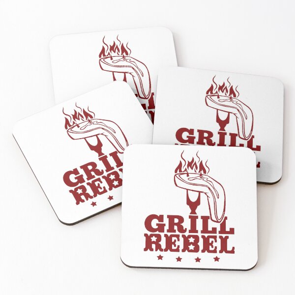 Item preview, Grill Rebel; BBQ; designed and sold by StickerApe.