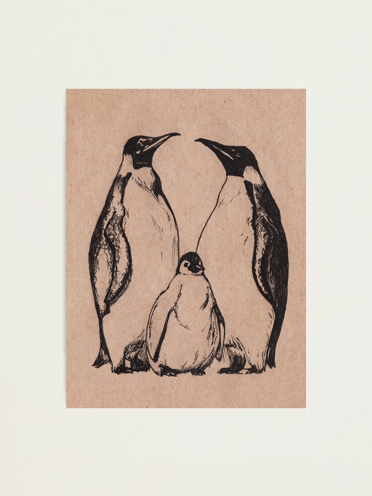 Alternate view of Penguins Photographic Print