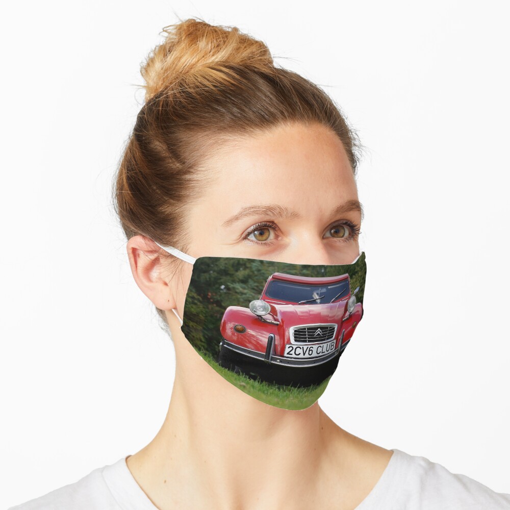 2CV6 Club Ente Deux Chevaux Maske