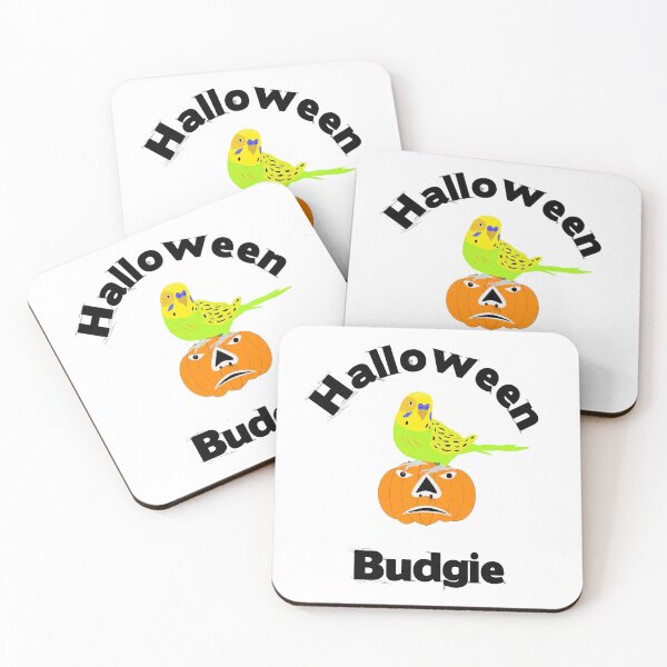 Item preview, Copy of Budgie Karl and Fridolin the pumpkin. designed and sold by Bodino.
