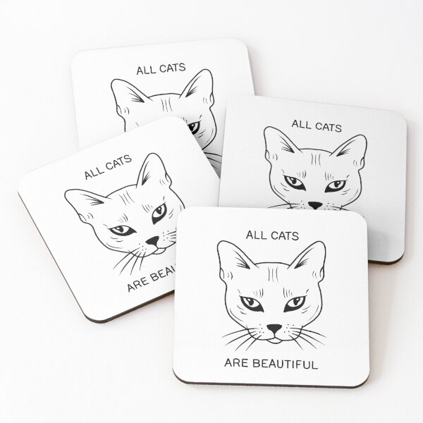 Item preview, All Cats Are Beautiful  designed and sold by ValentinaHramov.