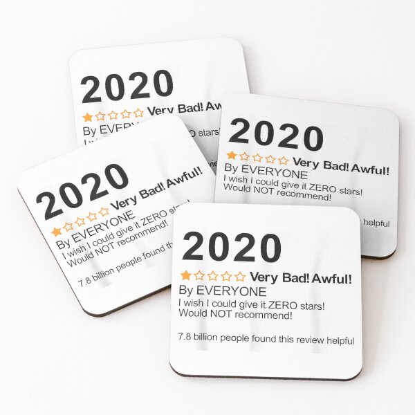 Item preview, Funny Joke 2020 Very Bad Would Not Recommend  designed and sold by DavidPascall.