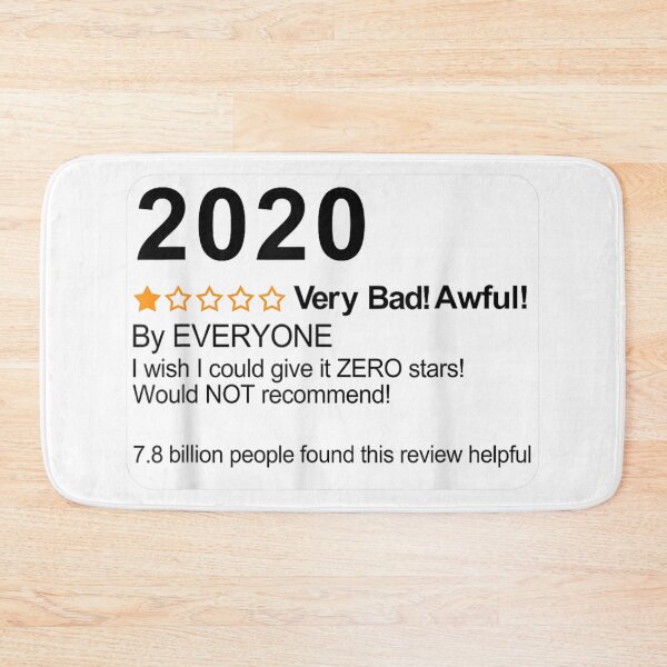 Item preview, Funny Joke 2020 Very Bad Would Not Recommend  designed and sold by DavidPascall.