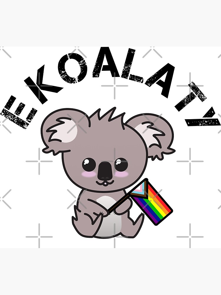 Rainbow Koala Art Print