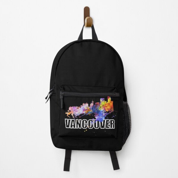 Item preview, Vancouver Canada Skyline Acyrl Colors at Night designed and sold by DerNerd.