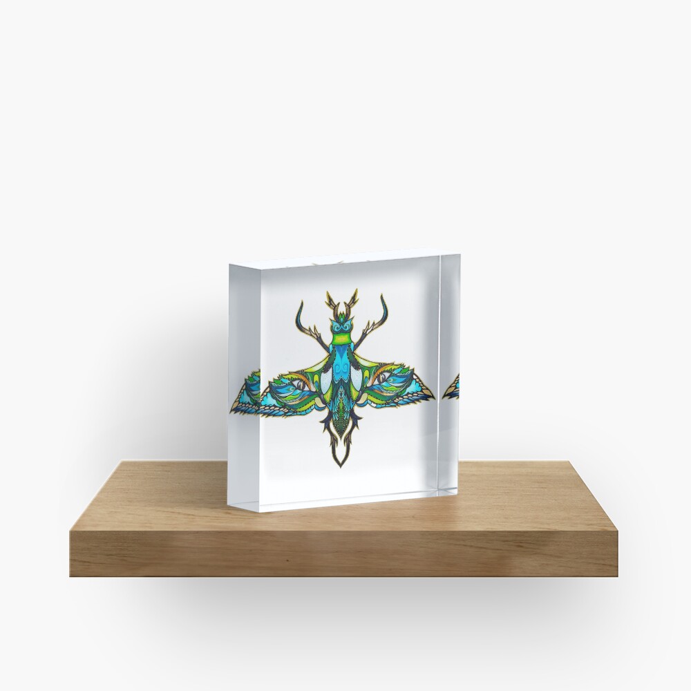 Dragonfly Acrylic Block