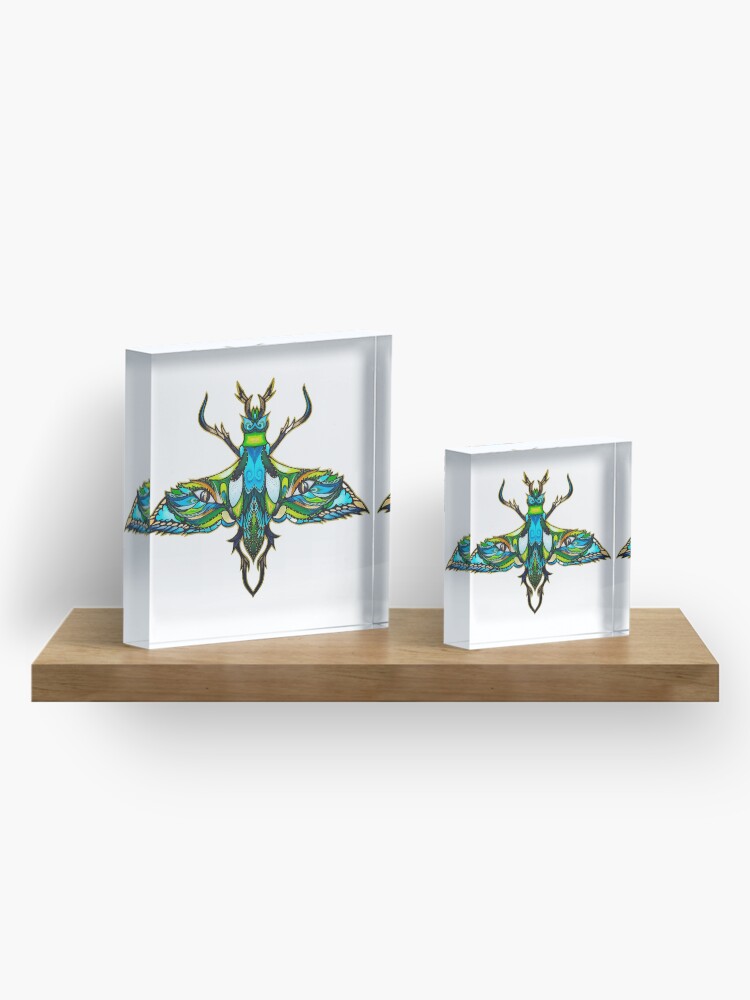 Alternate view of Dragonfly Acrylic Block