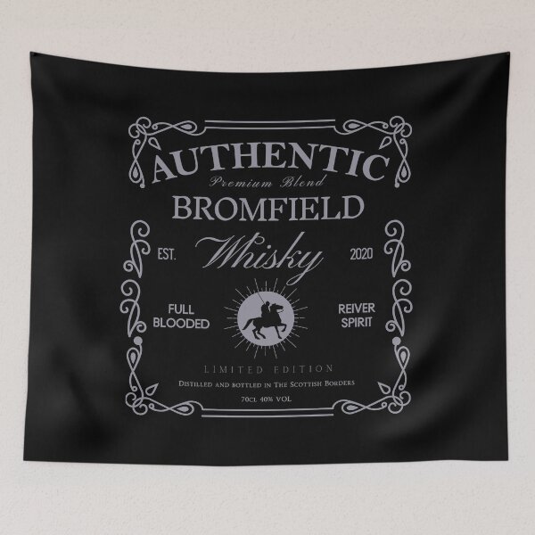 Artikelvorschau, BROMFIELD Whisky Label | Border Reivers entworfen und verkauft von yourscotborders.