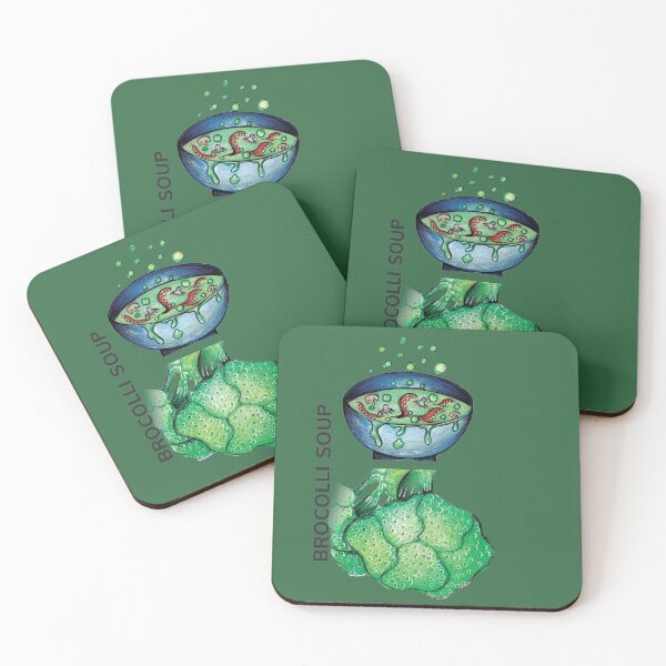 Item preview, BROCCOLI SOUP by FrankenDuo pea green designed and sold by FrankenDuo.