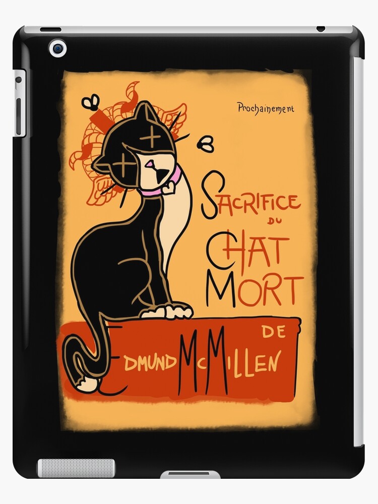 Le Chat Mort Ipad Case Skin By Sharkdm Redbubble