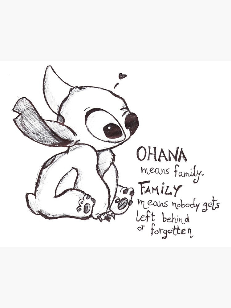 Stitch Poster for Sale by Floriana94