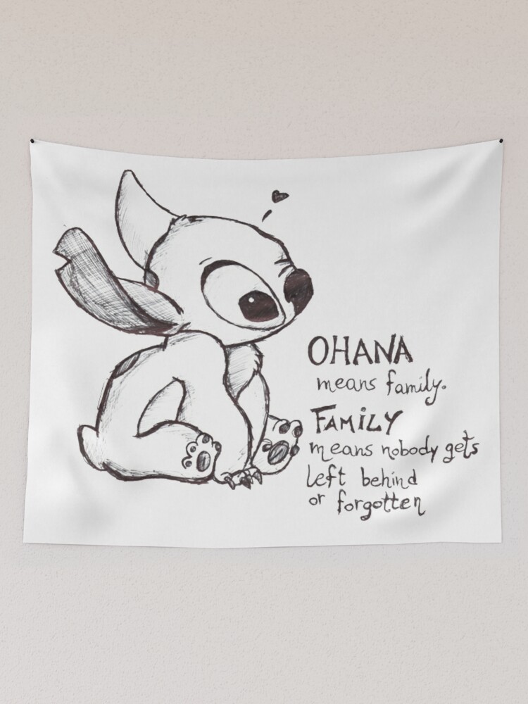 Disney Tapestry Wall Hanging Lilo & Stitch Wall Decor Tapestry