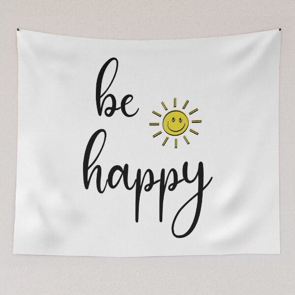 Item preview, Be Happy designed and sold by CreativeBlue.