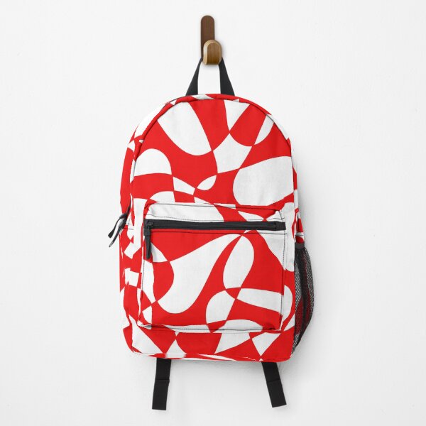 Item preview, Abstract pattern - red and white. designed and sold by K.S ART.