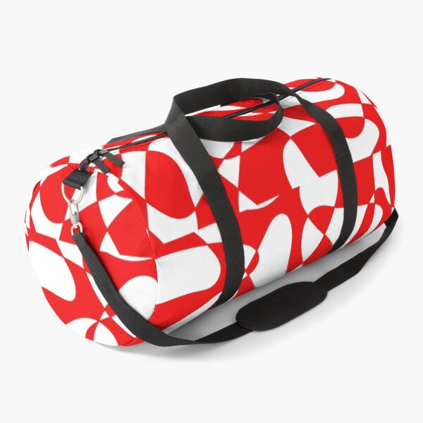Item preview, Abstract pattern - red and white. designed and sold by K.S ART.
