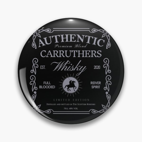 Item preview, CARRUTHERS Whisky Label | Border Reivers designed and sold by yourscotborders.