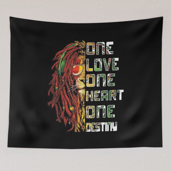 Item preview, Men Women Bob Legend Marley's One Love Heart designed and sold by maxiesheilapea.