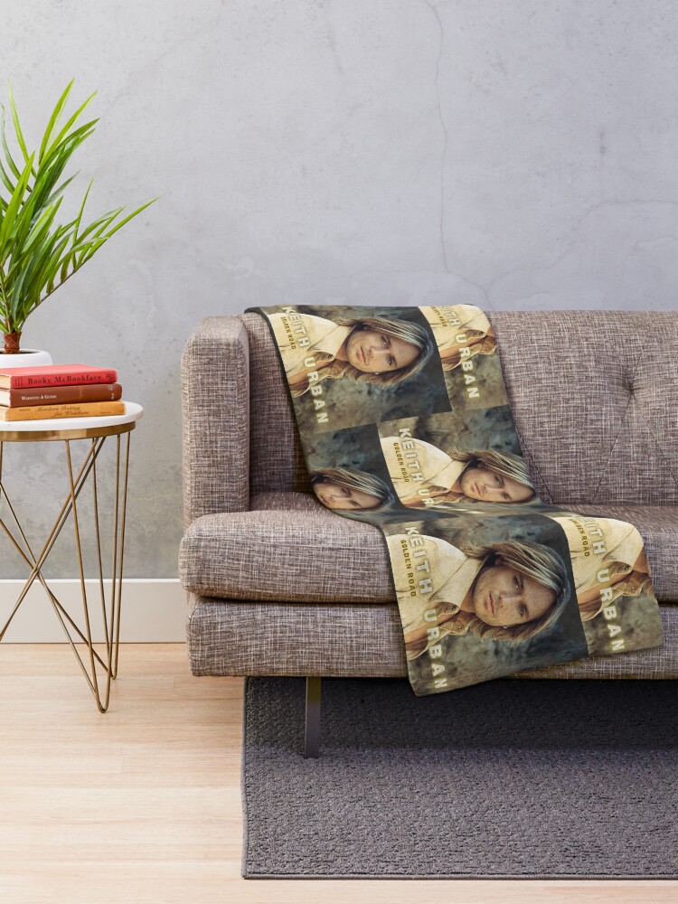 "KEITH URBAN GOLDEN ROAD" Throw Blanket for Sale by mberanderso Redbubble