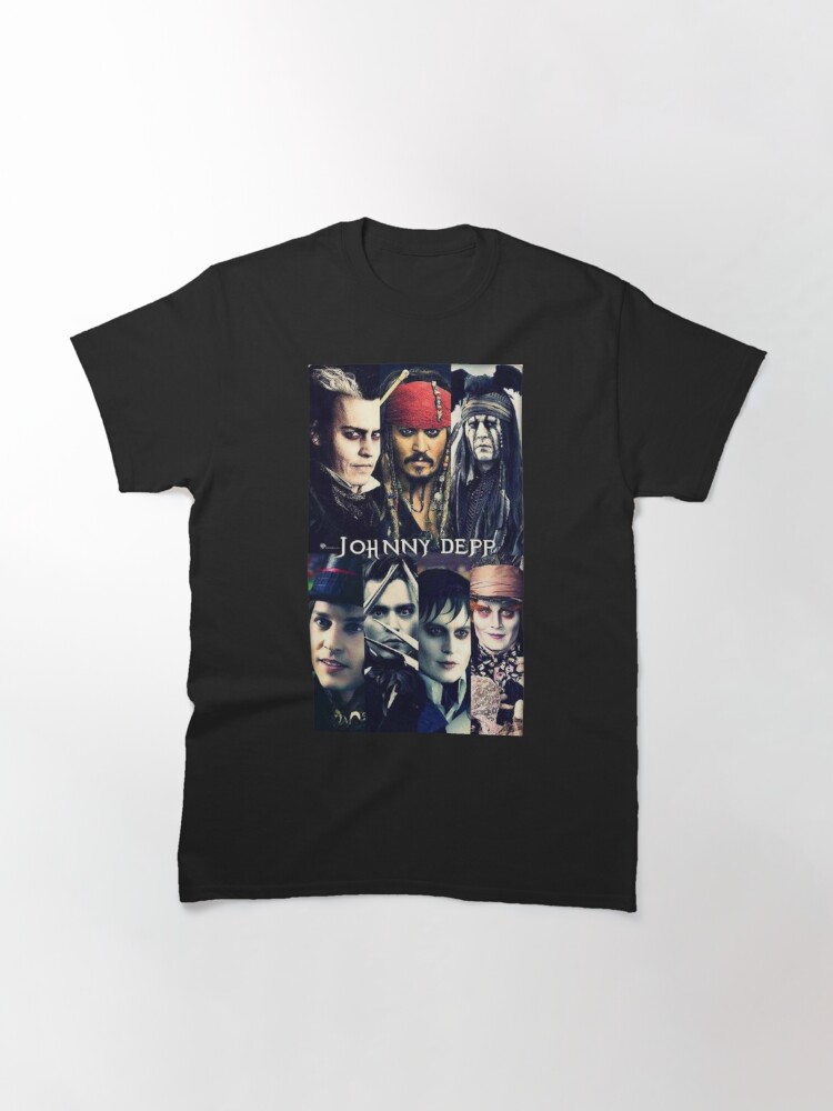 Discover Johnny Depp Classic T-Shirt Johnny Depp