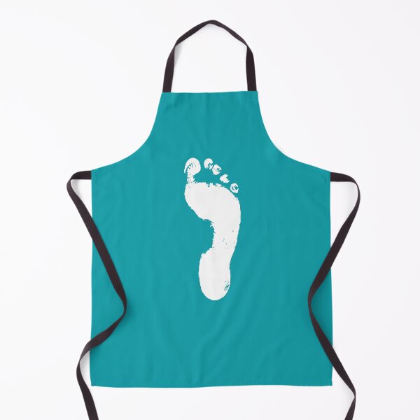 Item preview, Barefoot - white, front designed and sold by Flamin' Galah.