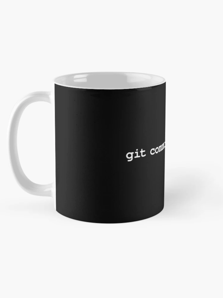 Thumbnail 5 of 6, Coffee Mug, git commit designed and sold by MorvernDesigns.