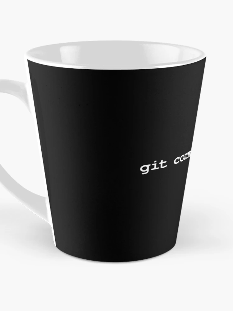 Thumbnail 3 of 4, Coffee Mug, git commit designed and sold by MorvernDesigns.