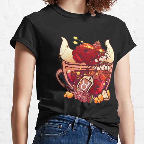 Taurus Zodiac Teacup Classic T-Shirt