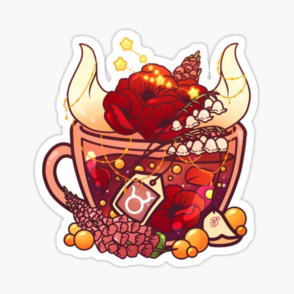 Item preview, Taurus Zodiac Teacup designed and sold by heysoleilart.