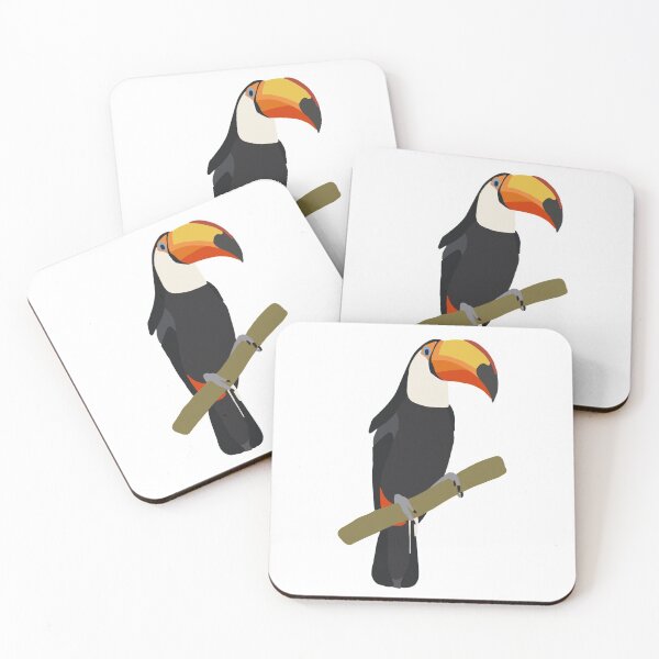 Item preview, Toucan on branch // Luisesart designed and sold by Luisesart.